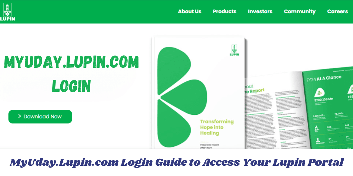 MyUday.Lupin.com Login